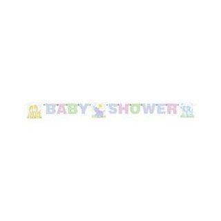 Adorable Ark Baby Shower Banner   Noah's Ark Theme Baby Shower Decoration Toys & Games