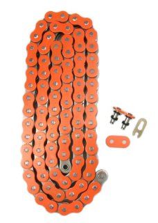 Factory Spec, FS 520 OOR, Heavy Duty Orange O Ring Drive Chain 520x118 ORing 520 Pitch x 118 Links O Ring Automotive