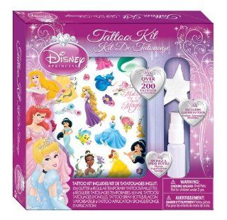 Wear Your Favorite Princess   Savvi Girls Disney Princess Tattoos Kit   200 Pieces Toys & Games