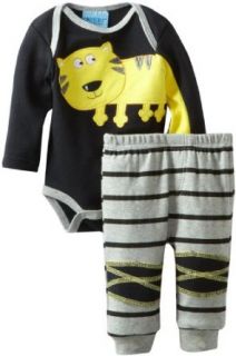 Carter's Watch the Wear Baby Boys Newborn Tiger Bodysuit Pant Set, Black, 3 6 Months Clothing