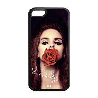 Hot Singer Lana Del Rey TPU Case Cover Protective For Iphone 5c iphone5c NY157 Cell Phones & Accessories