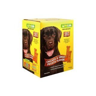SUNSHINE MILLS 417100 Pet Life Chicken/Sweet Potato Biscuits for Dogs, 4 Pound