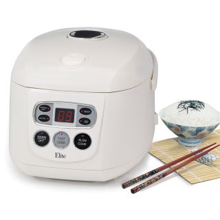 Maxi Matic Elite Gourmet 8 c. LED Multifunction Rice Cooker   Rice Cookers
