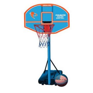Poolmaster Arena Pro Composite Adjustable Basketball Game   Specialty Hoops