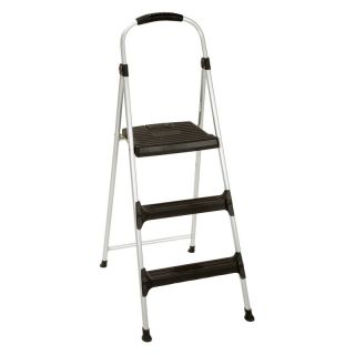 Cosco 3 Step Folding Step Stool with Handle Grip   Step Stools