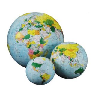 Replogle Inflatable Political Globe   Globes