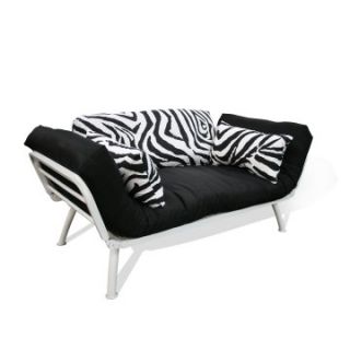 Mali Flex Combo Futon   Zebra Black & White   Futons
