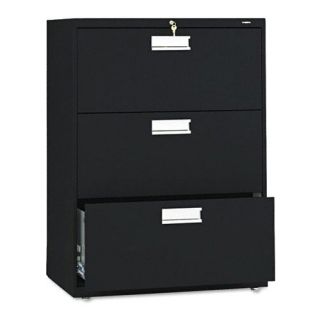 HON 600 Series 30 Inch Three Drawer Lateral File   File Cabinets