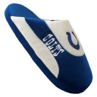 Comfy Feet NFL Low Pro Stripe Slippers   Indianapolis Colts   Mens Slippers