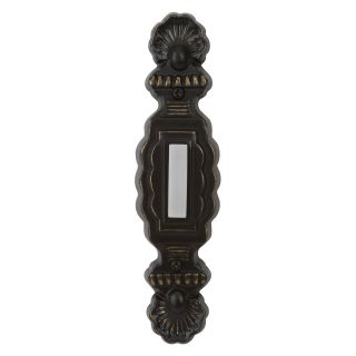 Craftmade Antique Bronze Designer Surface Mount Lighted Push Button   Doorbells