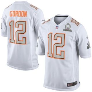 2014 Pro Bowl Team Rice Josh Gordon Nike Game Jersey   White