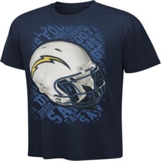 San Diego Chargers Youth Navy Blue Protection T Shirt