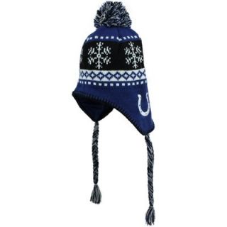47 Brand Indianapolis Colts Abomination Knit Beanie   Royal Blue/Black