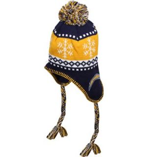 47 Brand San Diego Chargers Abomination Knit Beanie   Navy Blue/Gold
