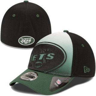 New Era New York Jets Gradiation 39THIRTY Flex Hat   Green/Black