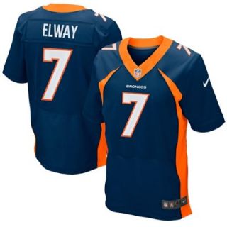 Nike John Elway Denver Broncos Retired Elite Jersey   Navy Blue