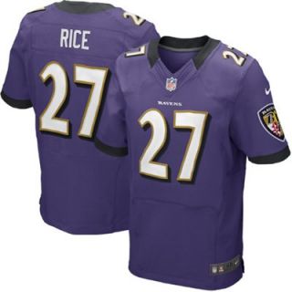 Nike Ray Rice Baltimore Ravens Elite Jersey   Purple