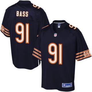 Pro Line Mens Chicago Bears David Bass Team Color Jersey