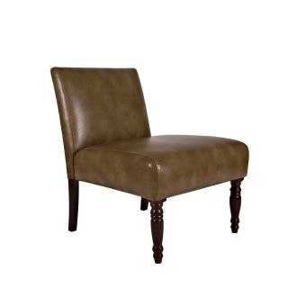 angeloHOME Bradstreet Renu Leather Chair   Milk Chocolate Brown   Leather Club Chairs