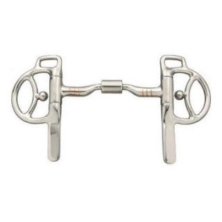Kelly Silver Star Mini Low Port Correction Bit with Roller   Western Saddles and Tack