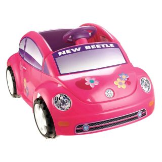 Fisher Price Power Wheels Battery Operated VW Love Bug Riding Toy   Battery Powered Riding Toys
