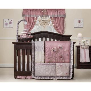 Kids Line Fleur 4 Piece Crib Set   Baby Bedding Sets