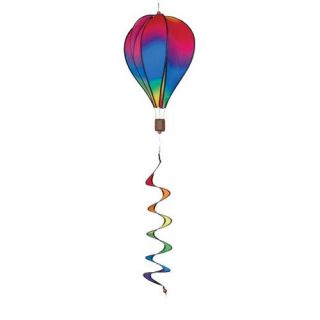 Premier Designs 16 in. Hot Air Balloon Wavy Gradient Wind Spinner   Wind Spinners