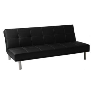 Euro Style Sven Sofa Bed Black   Sofas