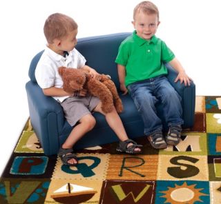 Brand New World Enviro Child Upholstered Toddler Sofa   Daycare Tables & Chairs