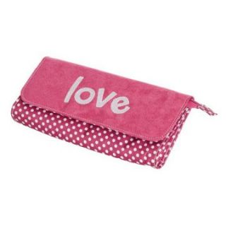 Mele Penny Love Jewelry Clutch   Hot Pink   5W x 1.5H in.   Womens Jewelry Boxes
