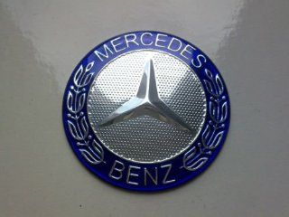 Mercedes Benz Steering Wheel Horn Badge / Plaketten Aufkleber Embleme Logo f�r die Lenkrad Emblem Mercedes 52 mm NEU Küche & Haushalt