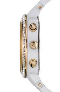 Michael Kors Ladies Chronograph Resin Bracelet Watch