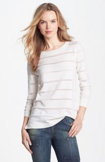 Vince Camuto Illusion Stripe Sweater (Regular & Petite)
