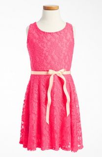 Zunie Sleeveless Lace Dress (Little Girls & Big Girls)