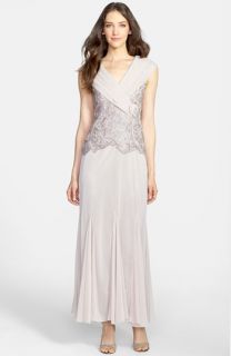 Patra Venice Lace & Chiffon Dress