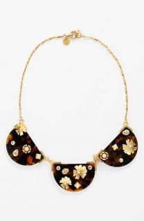 MARC BY MARC JACOBS Pinwheel Flower Bib Necklace