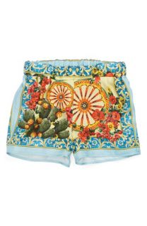Dolce&Gabbana Print Silk Shorts (Baby Girls)