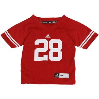 adidas Wisconsin Badgers #28 Infant Replica Football Jersey   Cardinal