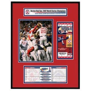 Boston Red Sox 2007 World Series Ticket Frame Jr. Team Celebration