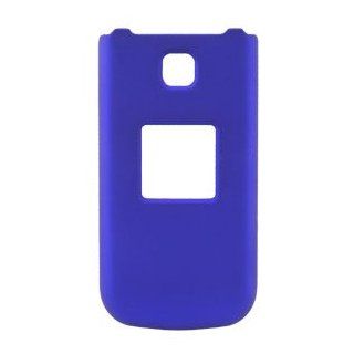 Premium Rubberized Blue Snap On Cover for Samsung Chrono SCH R261 