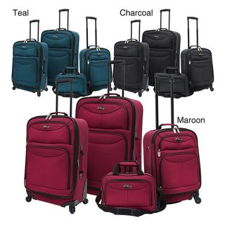 U.S. Traveler 4 piece Expandable Spinner Luggage Set US Traveler Four piece Sets