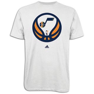 adidas NBA Basketball Logo T Shirt   Mens   Basketball   Clothing   Washington Wizards   White