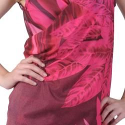 Pink Saress Women's Casual Beach Wrap Dress Saress Cover Ups & Sarongs