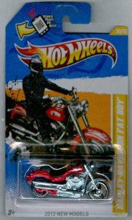 Hot Wheels Harley Davidson Fat Boy 30/247 Toys & Games
