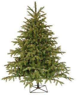 Barcana 4.5 Foot Alaskan Deluxe Fir Christmas Tree with 250 Clear Mini  