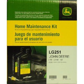 John Deere Genuine LG251 Home Maintenance Kit for JOHN DEERE L100 LA100 102 Z225 (Serial no. 000001 thru 060000)