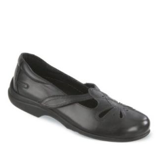 P.W. Minor Women's Tia Casual Shoes,Black Leather,9 W US Shoes