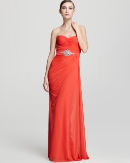 Adrianna Papell Gown   Strapless's