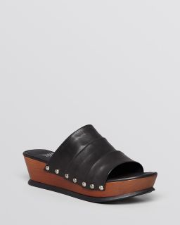 Eileen Fisher Slide Wedge Sandals   Solo's