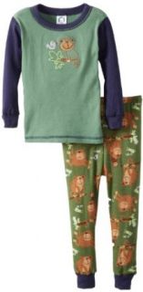 Gerber Baby Boys Infant 2 Piece Cotton Pajamas, Tree Monkey, 24 Months Clothing